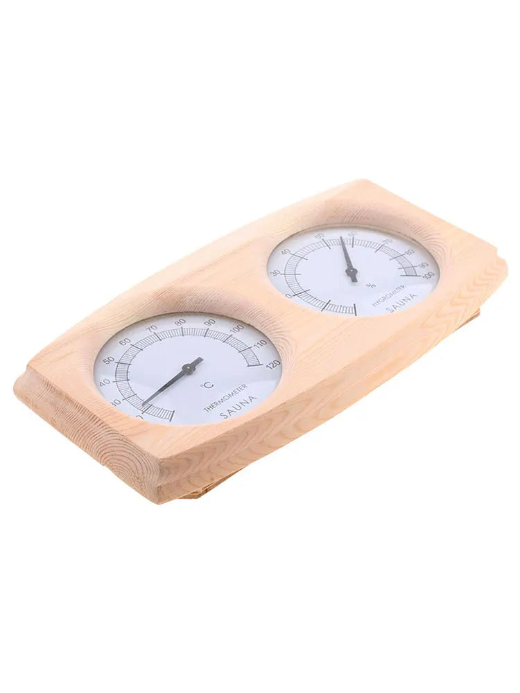 Wooden Sauna Hygrometer Temperature and Humidity Meter