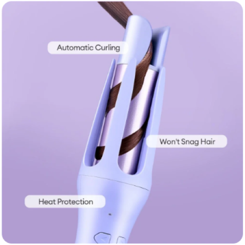 Aliyah Beauty Rotating Ceramic Curling Wand - Aliyah Beauty